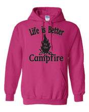 Load image into Gallery viewer, Life Is Better By The Campfire Hoodies

