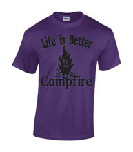 Load image into Gallery viewer, Life Is Better By The Campfire T-shirts
