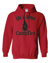Load image into Gallery viewer, Life Is Better By The Campfire Hoodies
