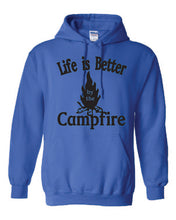 Load image into Gallery viewer, Life Is Better By The Campfire Hoodies
