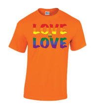 Load image into Gallery viewer, Love Is Love T-shirts
