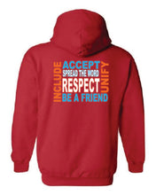 Load image into Gallery viewer, Be The Change Youth Hoodies

