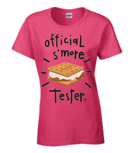 Load image into Gallery viewer, Smore Tester Ladies T-shirts
