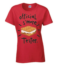 Load image into Gallery viewer, Smore Tester Ladies T-shirts
