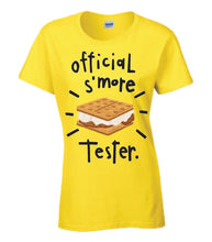 Load image into Gallery viewer, Smore Tester Ladies T-shirts
